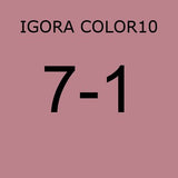 Schwarzkopf Igora Color 10 7-1 Medium Blonde Cendre 60ml