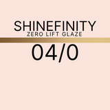 Wella Shinefinity Zero Lift Glaze 60ml 04/0 Natural Espresso