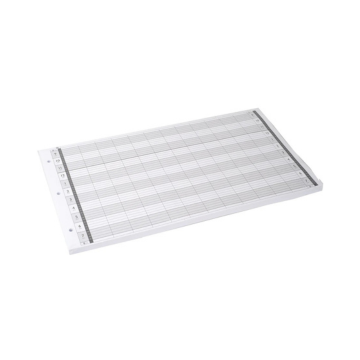 Loose Leaf Refill Pages - 12 Assistant With 3 Holes (100pcs)