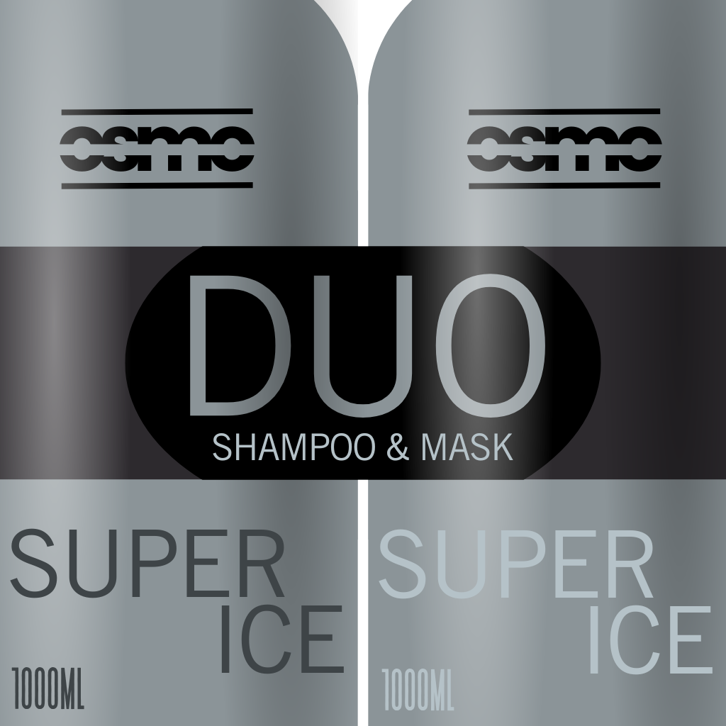Osmo Super Ice Brightening Shampoo & Mask Duo 1000ml