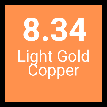 Perfect Shine Permanent Colour 8.34 Light Gold Copper 100ml