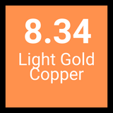 Perfect Shine Permanent Colour 8.34 Light Gold Copper 100ml