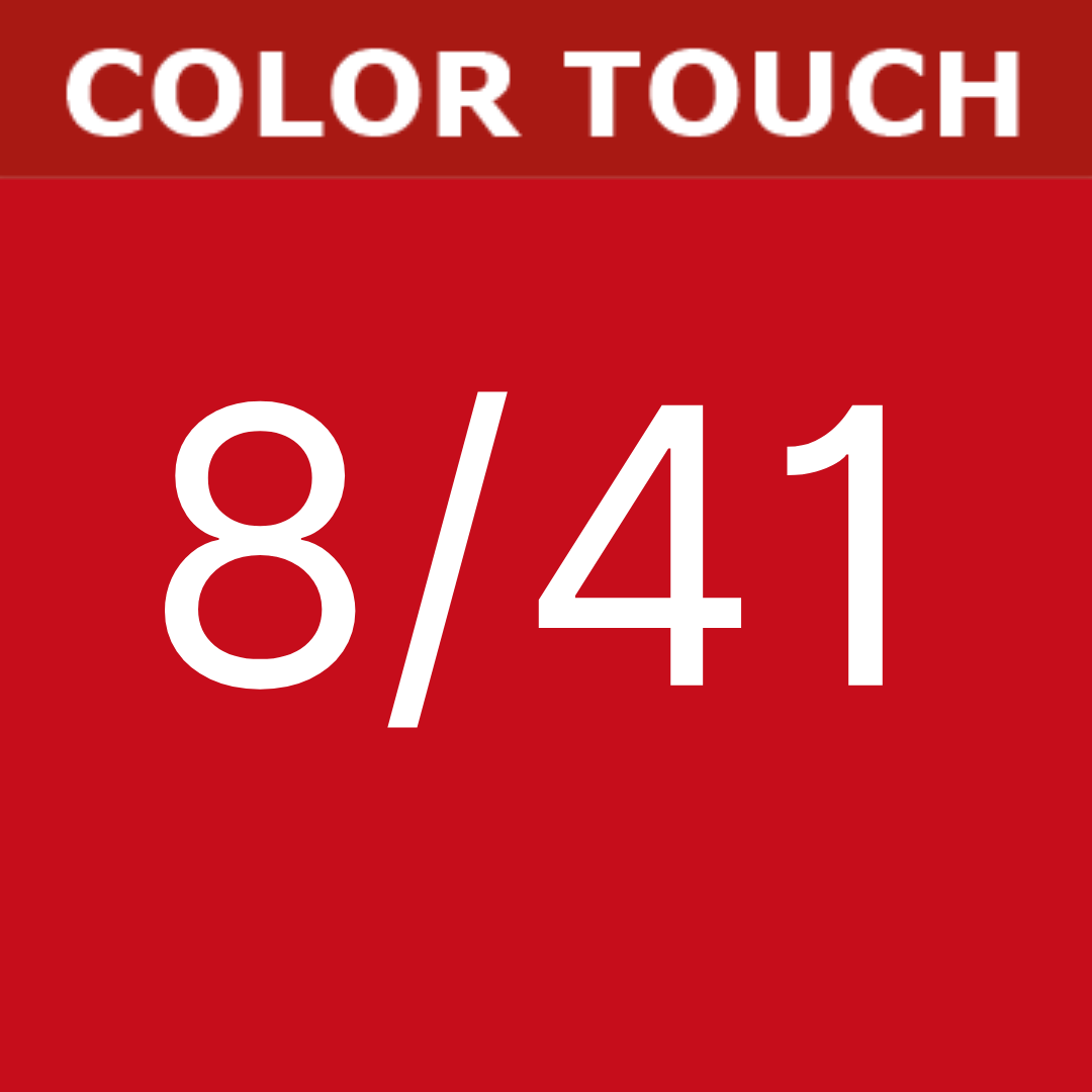 Wella Color Touch Haarfarbe 60ml - Nuance 8/41, Professionelles Färbemittel Für Strahlendes Haar