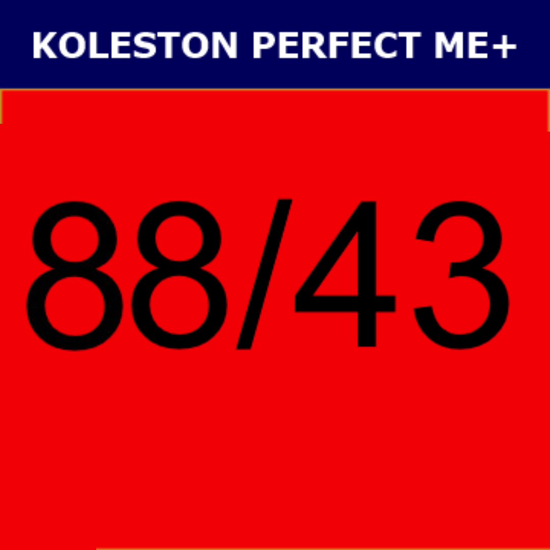 Wella Koleston Perfect Me + 88/43 Light Blonde Intensive Red Gold