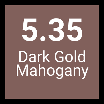 Perfect Shine Permanent Colour Dark Gold Mahogany 5.35 100ml