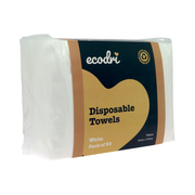 EcoDri Disposable Towels 50 Pack 40cm x 80cm White