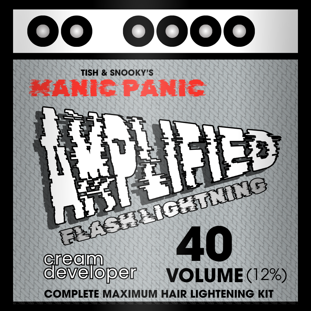 Manic Panic Amplified Flash Lightning Bleach 40 VOL 12% SET