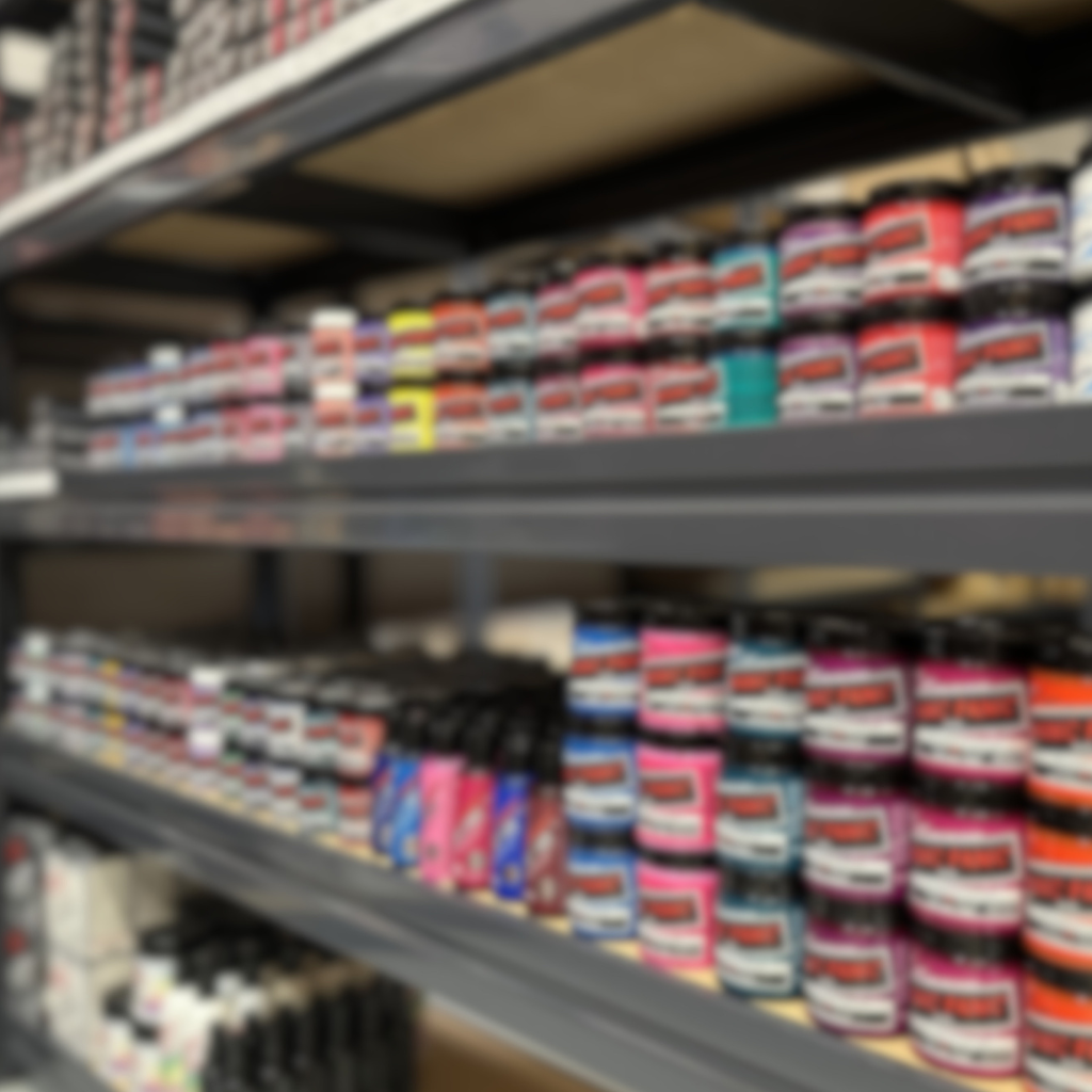 Manic Panic Blurred Shelf