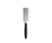 Olivia Garden Essential Style Double Tunnel Nylon Bristle Silver
