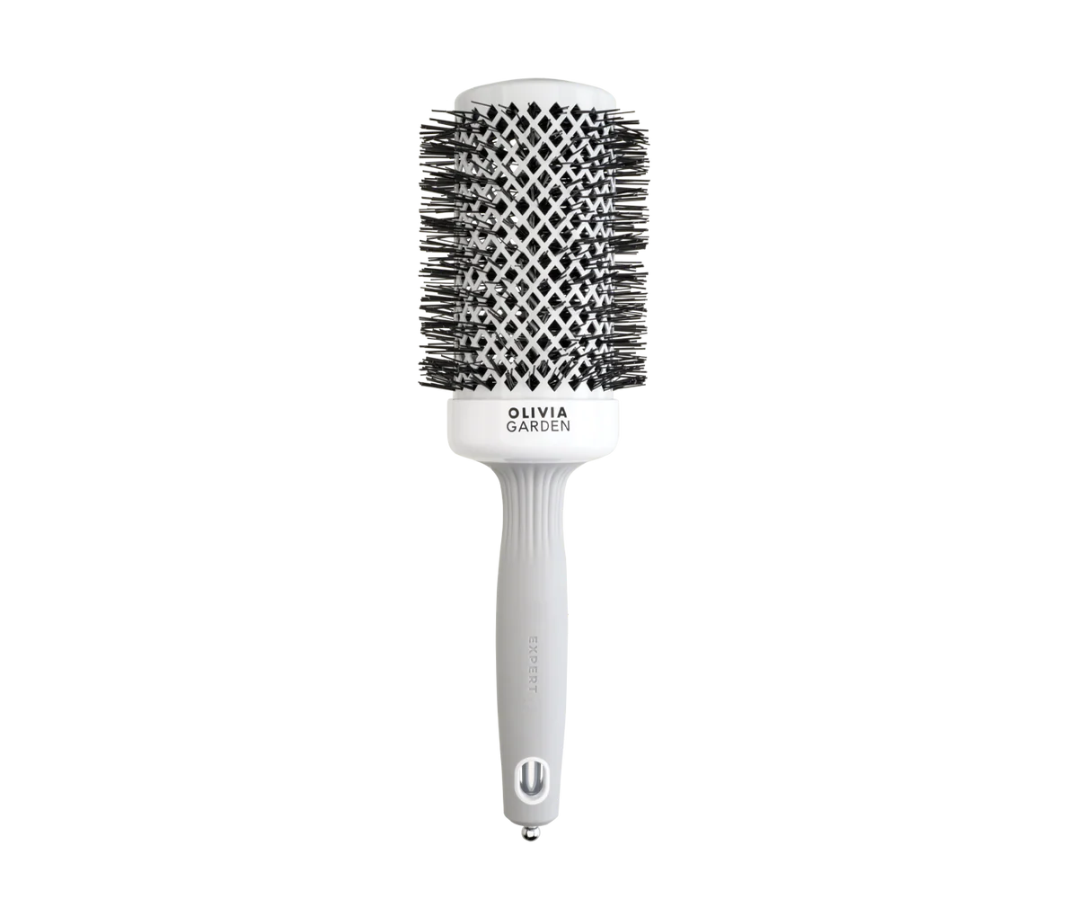 Olivia Garden Expert Blowout Shine White & Grey 55mm