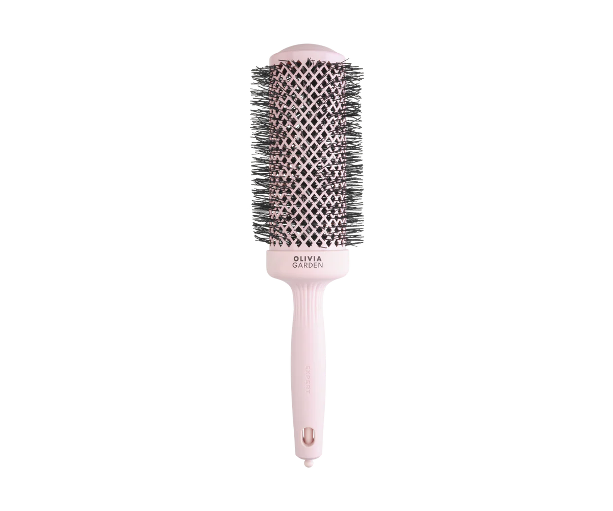 Olivia Garden Expert Blowout Speed Wavy Bristles Pastel Pink 55mm