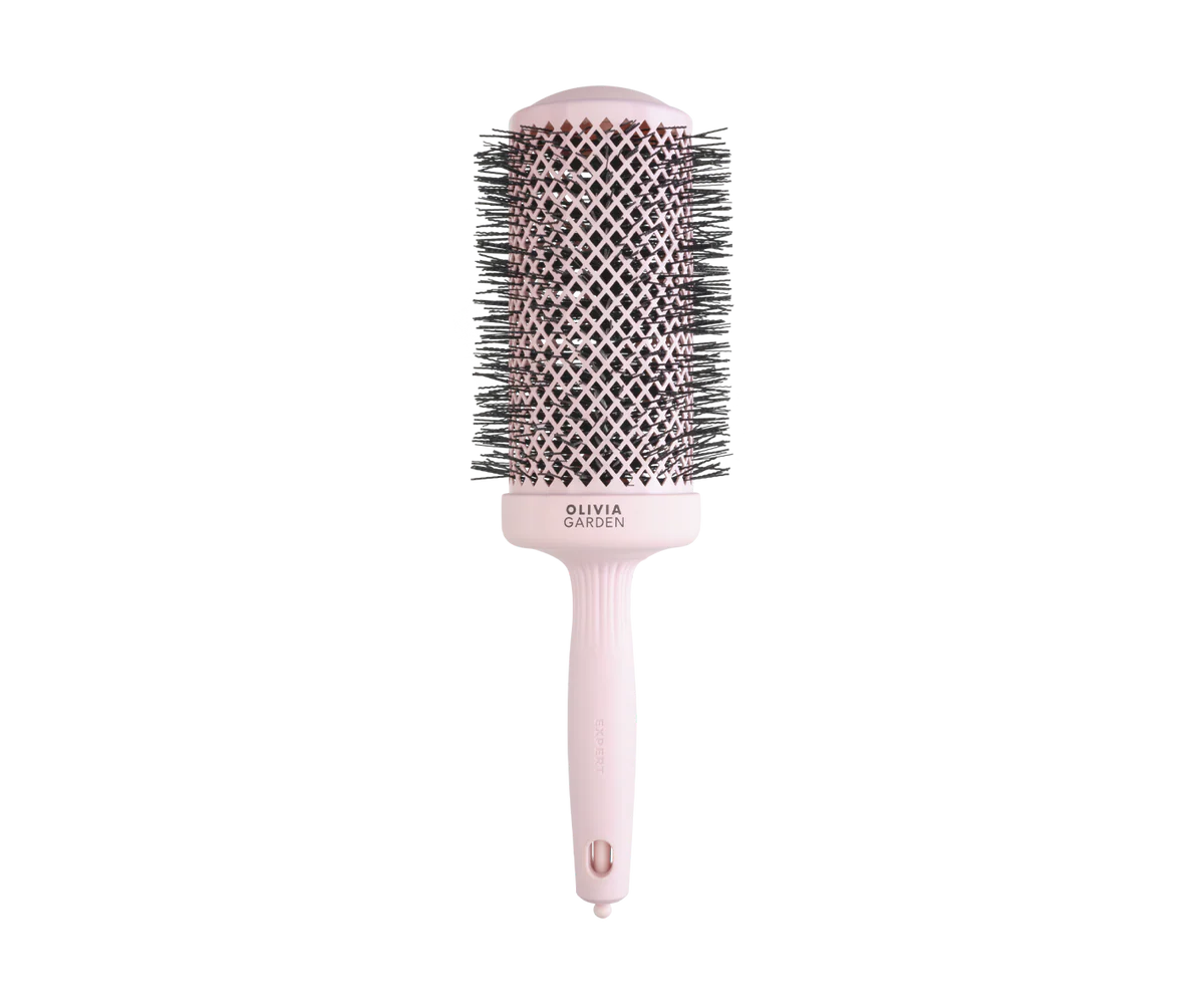 Olivia Garden Expert Blowout Speed Wavy Bristles Pastel Pink 65mm