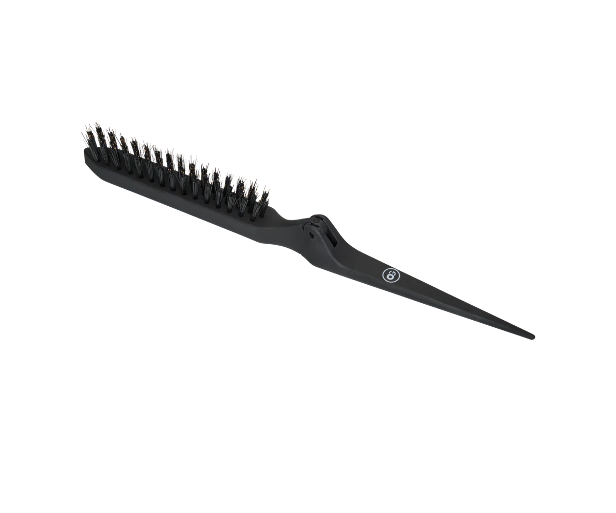 Olivia Garden Expert Style Up Boar & Synthetic Bristle Black