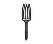 Olivia Garden Fingerbrush Care Iconic Boar & Nylon Full Black Medium