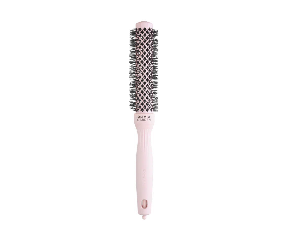 Olivia Garden Expert Blowout Speed Wavy Bristles Pastel Pink 25mm