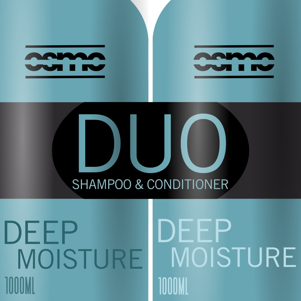 Osmo Deep Moisture Shampoo & Conditioner Duo 1000ml