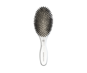Olivia Garden Expert Care Oval Boar Bristle Silver
