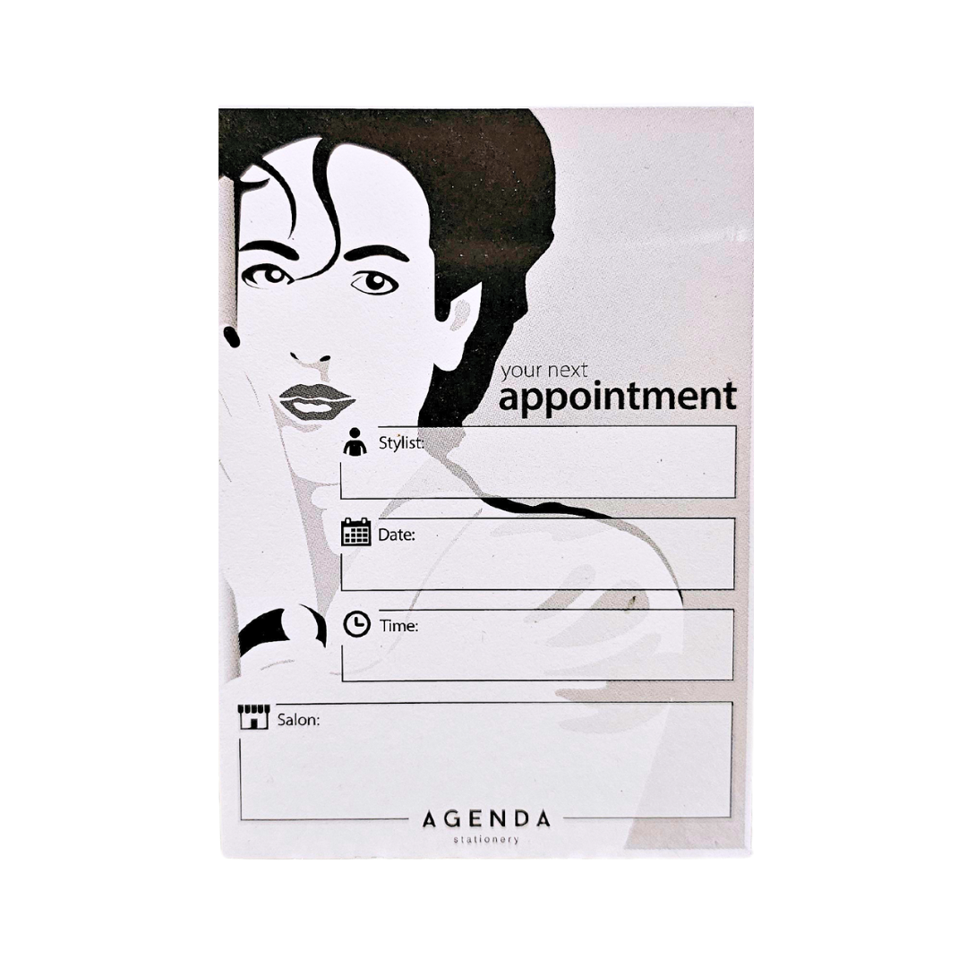 Agenda Appointment Cards 100 pack