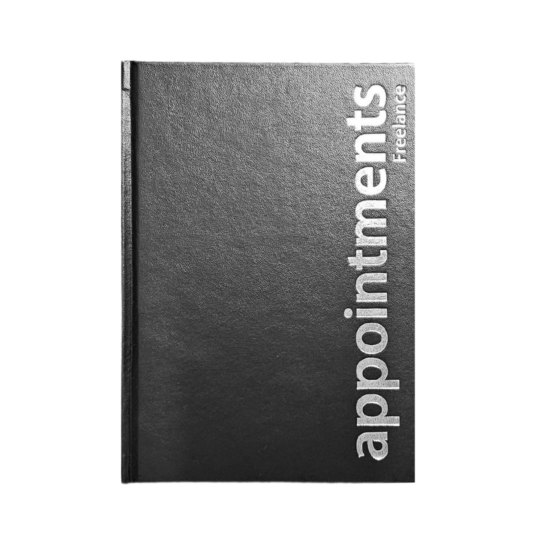 Agenda Appointment Book Freelance - Black