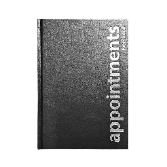 Agenda Appointment Book Freelance - Black