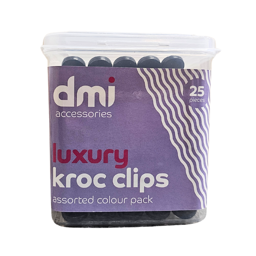 DMI Luxury Kroc Clips - Black (25pcs)