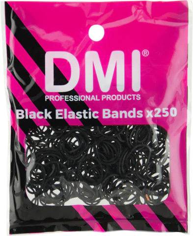 DMI Elastic Bands Black (250pcs)