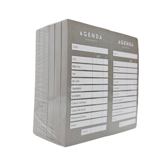 Agenda Check Pads Grey x 12