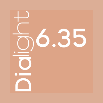 Loreal Dia Light 6.35 Dark Golden Mahogany Blonde