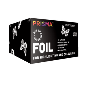 Prisma - PopUp Embossed Foil - Flutterby -Black (120mm X 273mm) (500pcs)