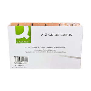 A-Z Index Cards