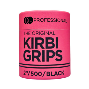 LJ Professional 2 Inch Waved Kirbi Grips Black x500