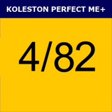 Wella Koleston Perfect Me + 4/82 Medium Brown Blue Matt