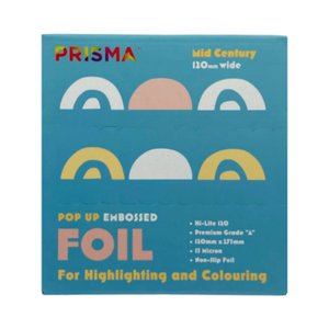 Prisma PopUp Embossed Foil 120mm X 273mm 500 Sheets - Mid Century
