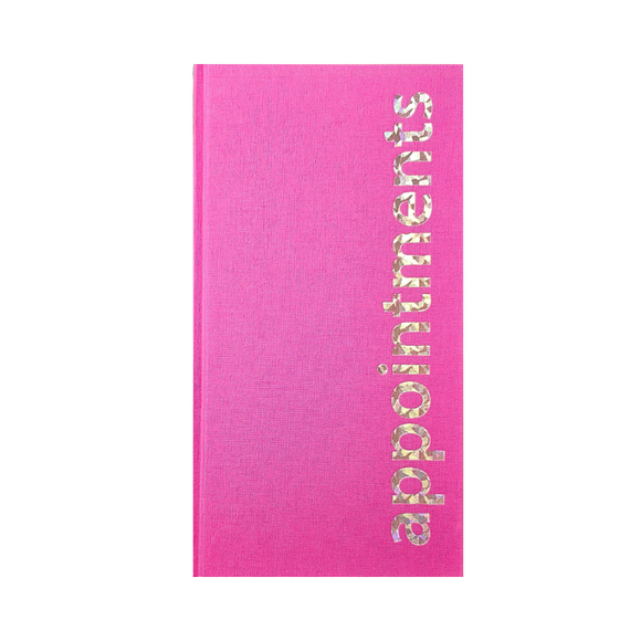 Agenda Appointment Book 3 Assistant - Pink