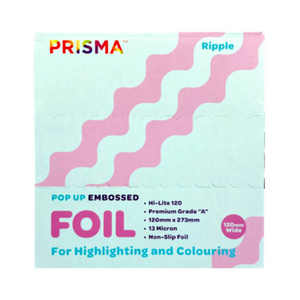 Prisma PopUp Embossed Foil 120mm X 273mm 500 Sheets - Blue & Pink Ripple