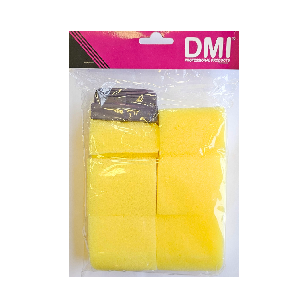 DMI Neutralizing Sponge Set 1 Head 6 Sponges - Yellow