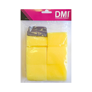 DMI Neutralizing Sponge Set 1 Head 6 Sponges - Yellow