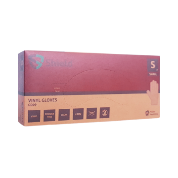 Powder Free Vinyl Gloves Box of 100 Small