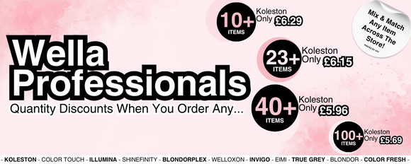 Wella Professionals Quantity Discounts