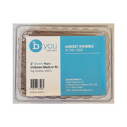 B.YOU 3" Brown Plain Pin BY011 500 pieces