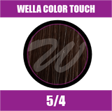 Buy Wella Color Touch 5/4 Light Red Brown at Wholesale Hair Colour