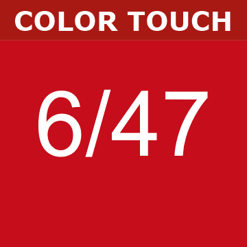 Buy Wella Color Touch 6/47 Dark Red Brunette Blonde at Wholesale Hair Colour