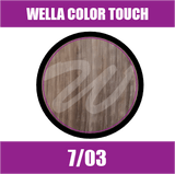 Buy Wella Color Touch 7/03 Medium Natural Golden Blonde at Wholesale Hair Colour