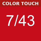 Buy Wella Color Touch 7/43 Medium Red Golden Blonde at Wholesale Hair Colour