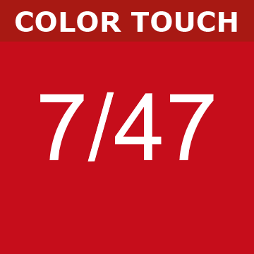 Buy Wella Color Touch 7/47 Medium Red Brunette Blonde at Wholesale Hair Colour
