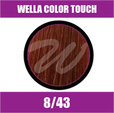 Buy Wella Color Touch 8/43 Light Red Gold Blonde at Wholesale Hair Colour