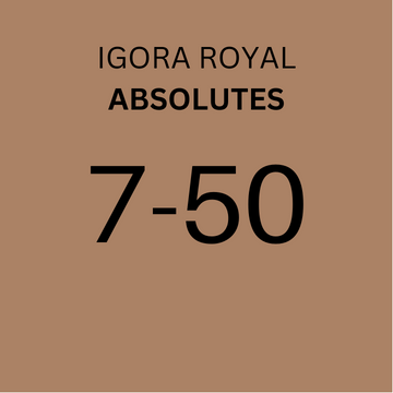 Schwarzkopf Igora Royal 7-50 Absolutes Medium Blonde Gold