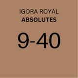 Schwarzkopf Igora Royal 9-40 Absolutes Extra Light Blonde Beige