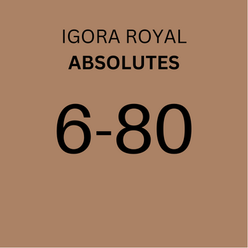 Schwarzkopf Igora Royal 6-80 Absolutes Dark Blonde Red Natural