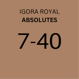 Schwarzkopf Igora Royal 7-40 Absolutes Medium Blonde Beige Natural